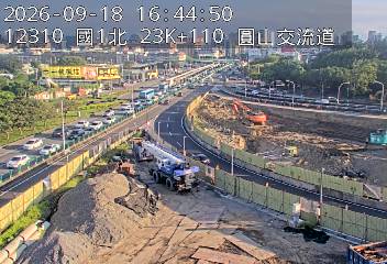 國道1號(圓山交流道到內湖交流道)