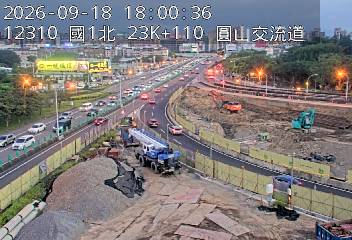 國道1號(圓山交流道到內湖交流道)