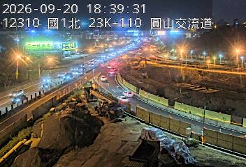 國道1號(圓山交流道到內湖交流道)