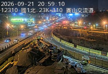 國道1號(圓山交流道到內湖交流道)