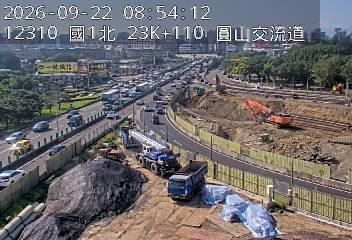 國道1號(圓山交流道到內湖交流道)