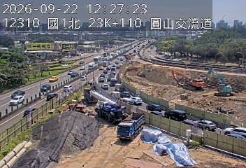 國道1號(圓山交流道到內湖交流道)