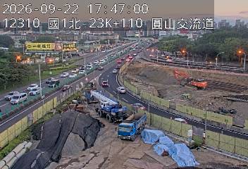 國道1號(圓山交流道到內湖交流道)