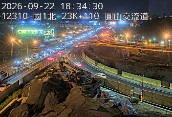 國道1號(圓山交流道到內湖交流道)