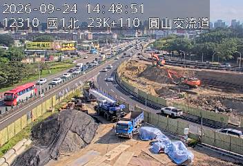 國道1號(圓山交流道到內湖交流道)