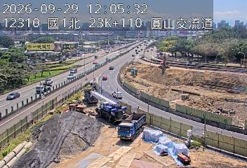 國道1號(圓山交流道到內湖交流道)