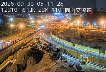 國道1號(圓山交流道到內湖交流道)