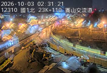 國道1號(圓山交流道到內湖交流道)