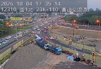 國道1號(圓山交流道到內湖交流道)
