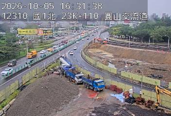 國道1號(圓山交流道到內湖交流道)