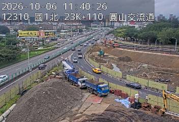 國道1號(圓山交流道到內湖交流道)