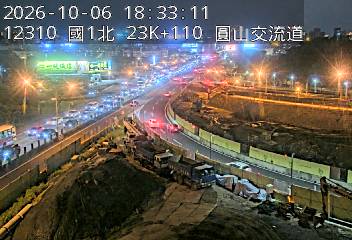國道1號(圓山交流道到內湖交流道)