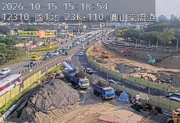 國道1號(圓山交流道到內湖交流道)