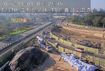 國道1號(圓山交流道到內湖交流道)