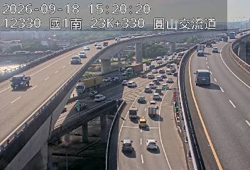 國1高架(下塔悠交流道到環北交流道)