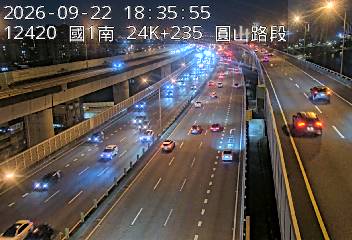 國1高架(下塔悠交流道到環北交流道)