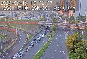 國1高架(下塔悠交流道到環北交流道)