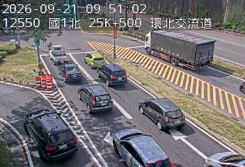 國道1號(三重交流道到台北交流道, 環北交流道)