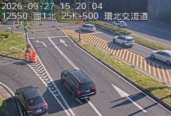 國道1號(三重交流道到台北交流道, 環北交流道)