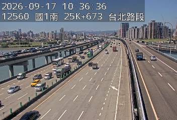 國1高架(下塔悠交流道到環北交流道)