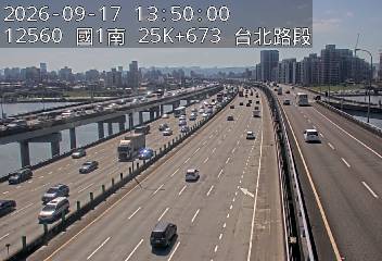 國1高架(下塔悠交流道到環北交流道)