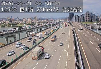 國1高架(下塔悠交流道到環北交流道)