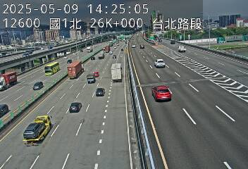 國1北 26k+000 台北路段