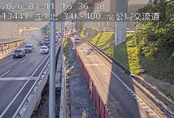 國道1號(泰山轉接道到高公局交流道, 高公局-北向入口)