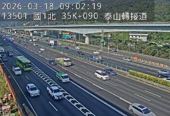 國道1號(泰山轉接道到高公局交流道)