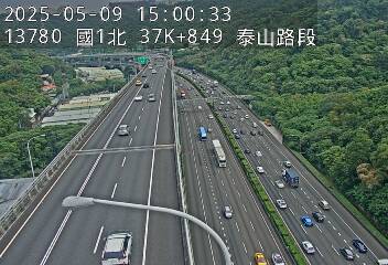 國1高架北 37K+849 泰山路段