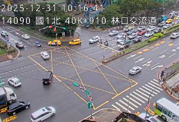 國1高架(機場系統交流道到泰山轉接道, 俯瞰林口文化路)