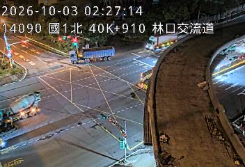 國1高架(機場系統交流道到泰山轉接道, 俯瞰林口文化路)