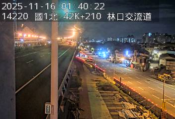 國1高架(機場系統交流道到泰山轉接道, 俯瞰林口忠義路)