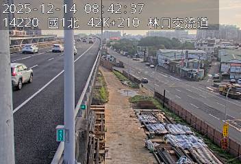 國1高架(機場系統交流道到泰山轉接道, 俯瞰林口忠義路)