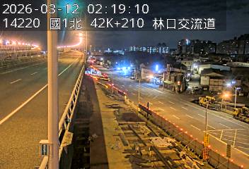 國1高架(機場系統交流道到泰山轉接道, 俯瞰林口忠義路)