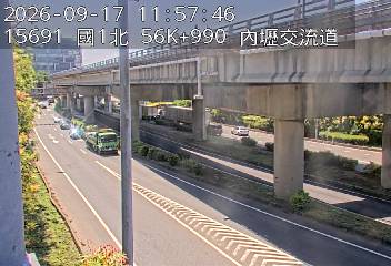 國道1號(內壢交流道到中壢服務區, 內壢交流道)