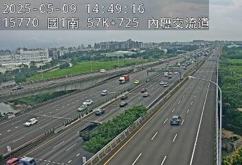 國1高架南 57K+725 內壢交流道