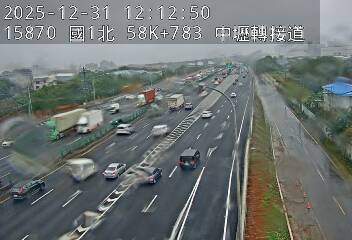 國1高架(中壢轉接二到中壢轉接一)