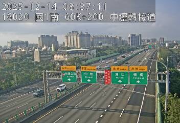 國1高架(中壢轉接一到中壢轉接二)