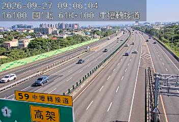 國道1號(中壢交流道到中壢轉接二)