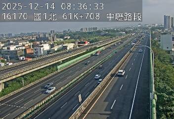 國1高架(校前路交流道到中壢轉接二)