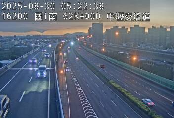 國1南 62k+000 中壢交流道