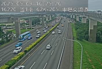 國1南 62k+200 中壢交流道