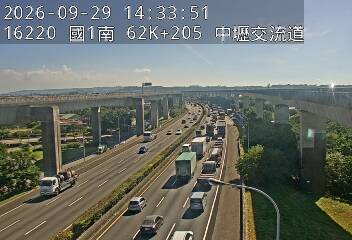 國道1號(中壢轉接二到中壢交流道)