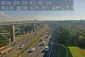國道1號(中壢轉接二到中壢交流道)