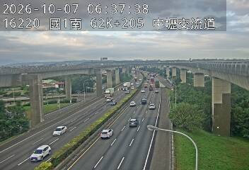 國道1號(中壢轉接二到中壢交流道)