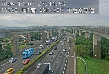 國道1號(中壢轉接二到中壢交流道)