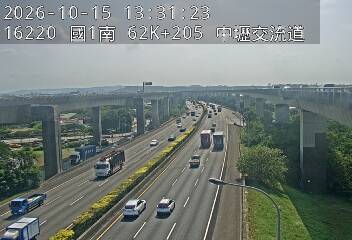 國道1號(中壢轉接二到中壢交流道)