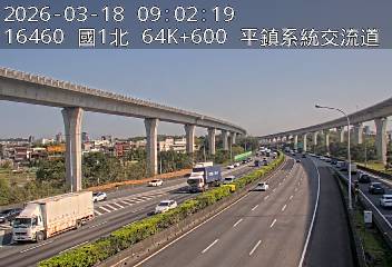 國道1號(平鎮系統交流道到中壢交流道)