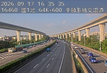 國道1號(平鎮系統交流道到中壢交流道)